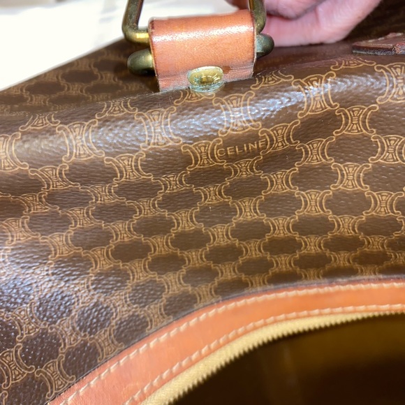 Authentic Celine Travel Bag With Chained Pouch!  COA INCLUDED!! - Picture 16 of 16